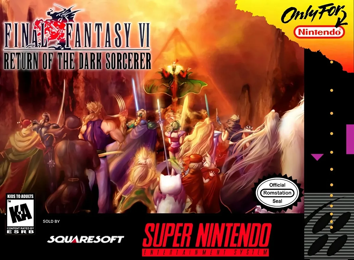 Final Fantasy VI Return of the Dark Sorcerer artwork